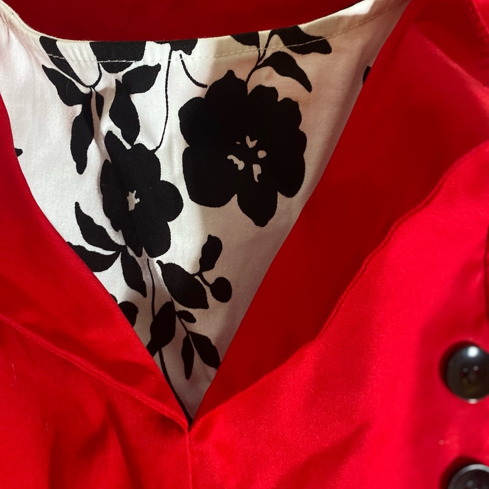 Women's Polka Dot Retro Vintage Style Cocktail Party Swing Dress size 4XL - Picture 5 of 9